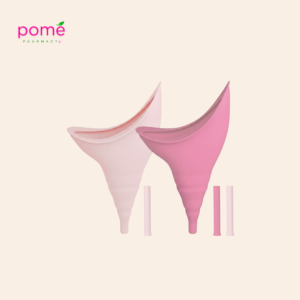 Portable bedside urinal for convenient use during recovery, helping reduce unnecessary movement.